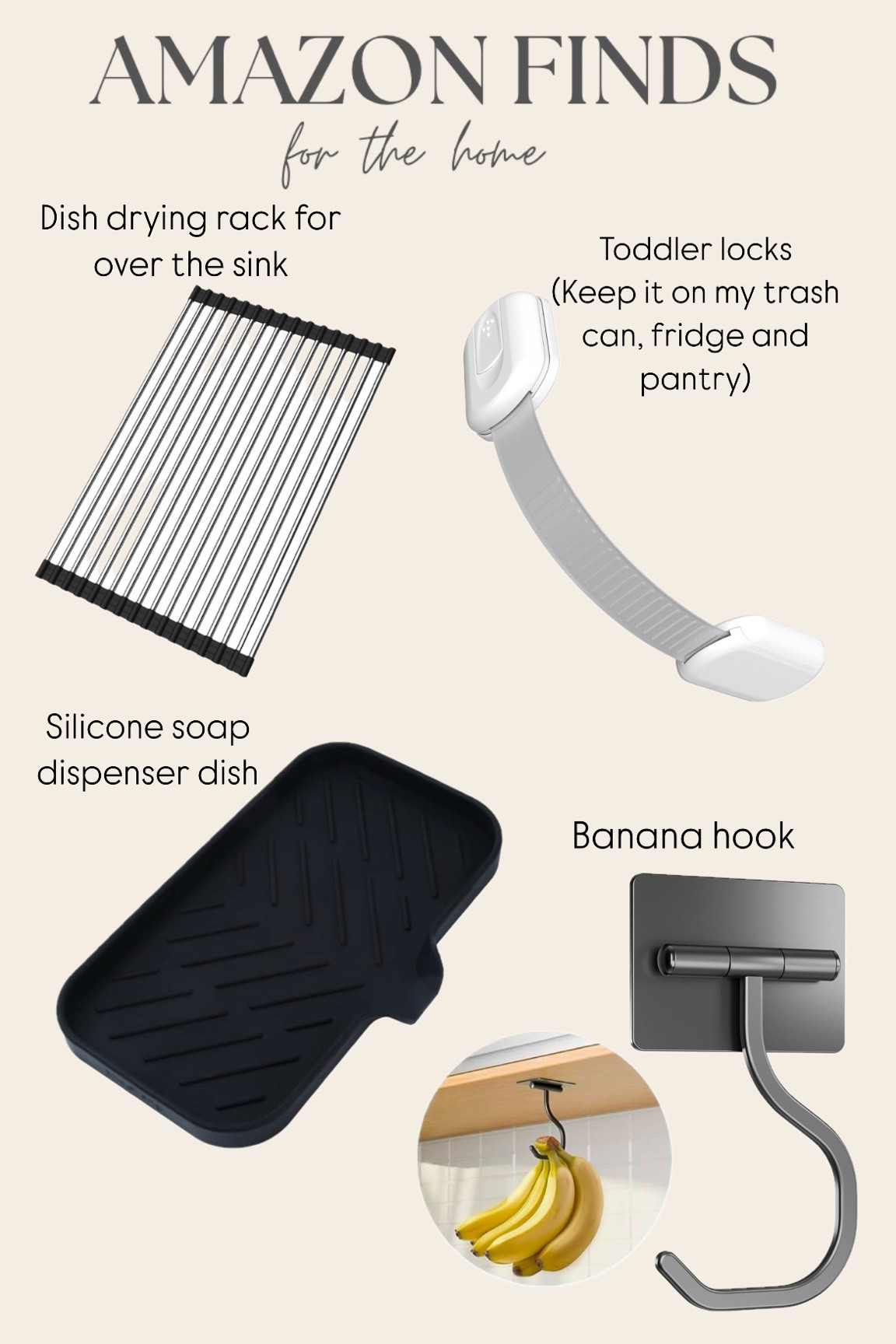 Random finds that i got from amazon this week! Immediately started using all of these items when i opened up my package!

#LTKFindsUnder100 #LTKHome #LTKFindsUnder50