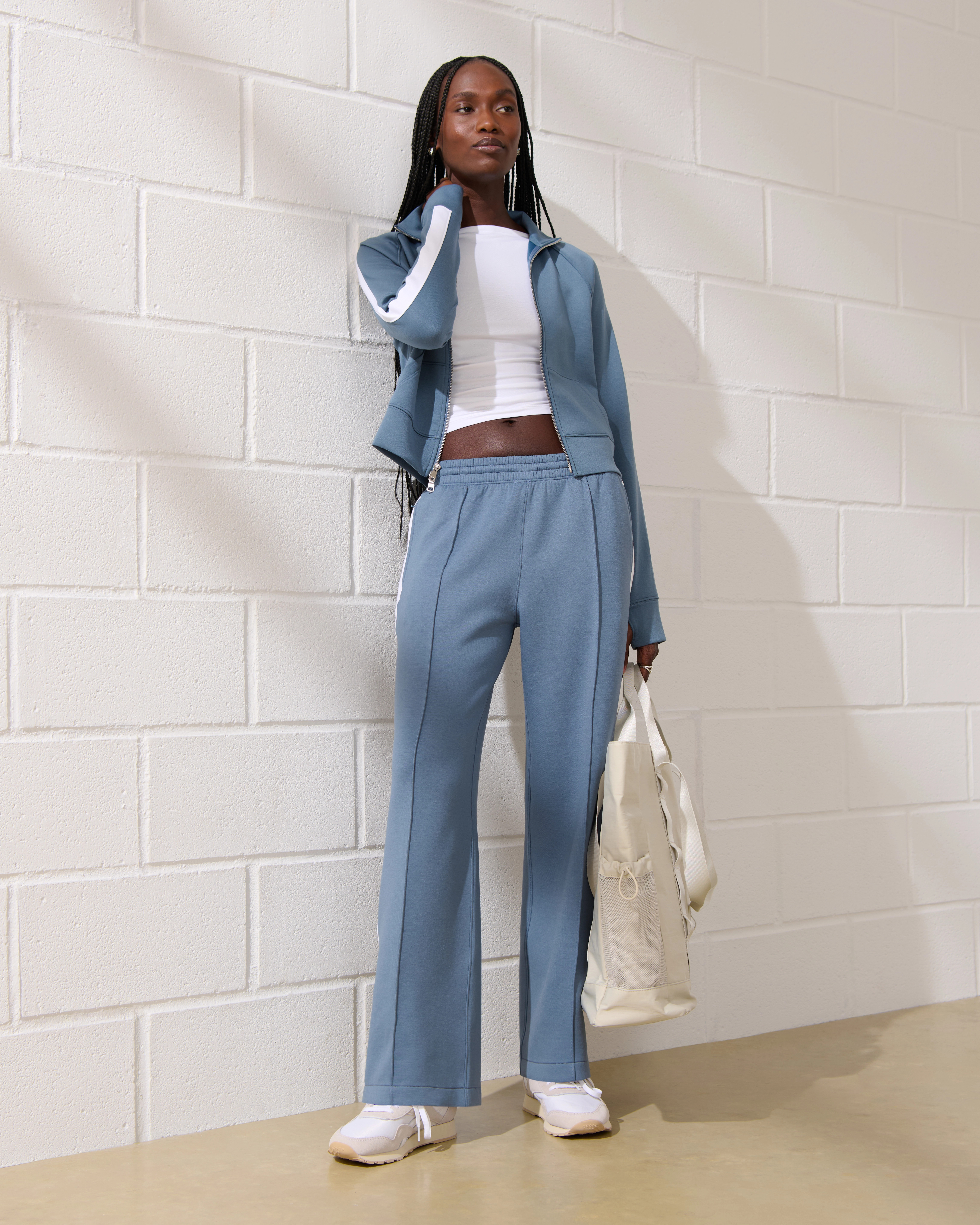 YPB neoKNIT Wide Leg Sweatpant | Abercrombie & Fitch (US)