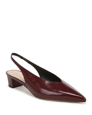Women's Pamela Leather Slingback Pumps | Bloomingdale's (US)