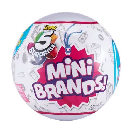 5 Surprise Mini Brands Mystery Capsule Collectible Toy by ZURU | Walmart (US)