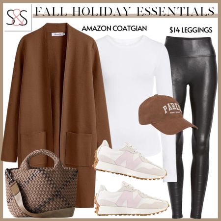 Holiday comfort! These finds from Amazon and others are a great way to wind down and relax while looking great. Coatigan with faux leather leggings and new balance sneakers for the win!

#LTKfindsunder50 #LTKSeasonal #LTKHoliday