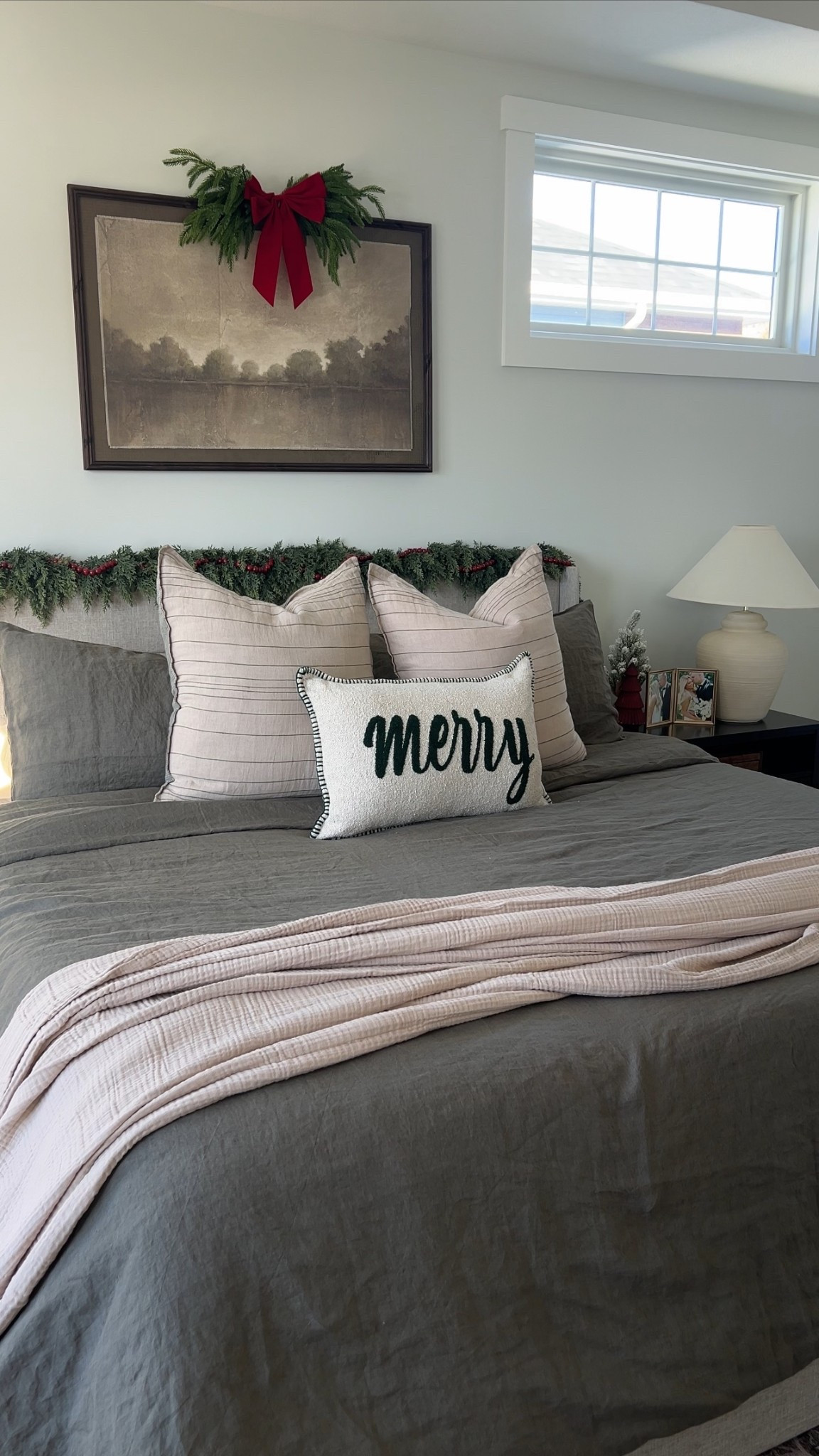 Holiday bedding refresh with Quince! 

#LTKSeasonal #LTKHoliday #LTKHome