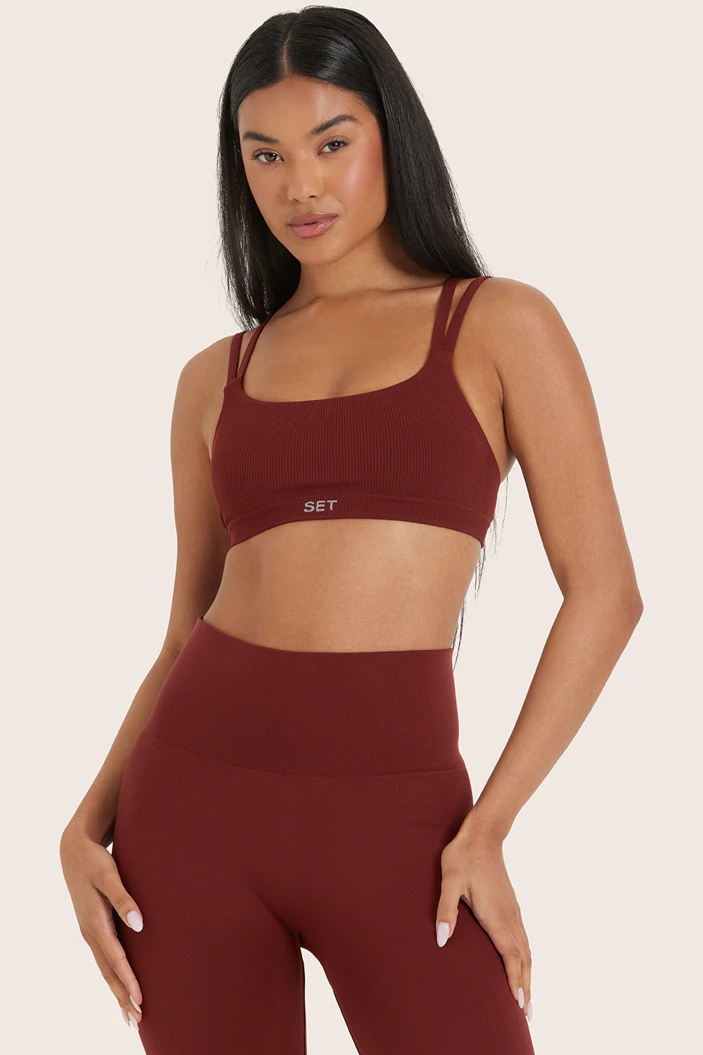 SCULPTFLEX® POWER DOUBLE STRAP BRA - TRAIL | SET Active