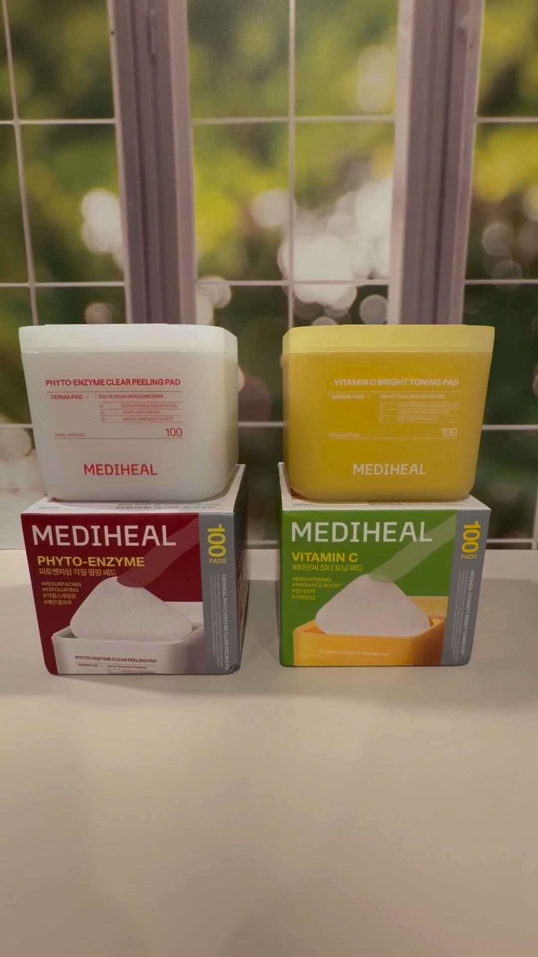 One thing I always keep in my skincare routine (and in my travel bag ✈️) are my Mediheal toner pads 💛💚

I love that Mediheal has different pads designed for different skin concerns, so I can easily switch depending on what my skin needs that day 👀

✨ MEDIHEAL Vitamin C Bright Toning Pads
My go-to when my skin looks dull, tired, or uneven — especially after long workdays, flights, or lack of sleep 😅 These pads help brighten, boost radiance, and leave my skin looking fresh and glowy thanks to ingredients like Vitamin C + Niacinamide. I love using them in the morning before makeup for that healthy glow ✨

🌿 MEDIHEAL Phyto-Enzyme Clear Peeling Pads
These are amazing when my skin feels textured, congested, or rough. The gentle enzyme + LHA exfoliation helps smooth texture, refine pores, and remove buildup without feeling harsh. I especially love using them after traveling or during hot weather when my skin needs a reset 💚

Both are super convenient, mess-free, and so easy to pack for work trips or vacations ✈️ They make skincare feel quick, effective, and relaxing at the same time.

I linked both because they’ve honestly become staples in my routine 🫶

#LTKBeauty #LTKTravel #LTKselfcare