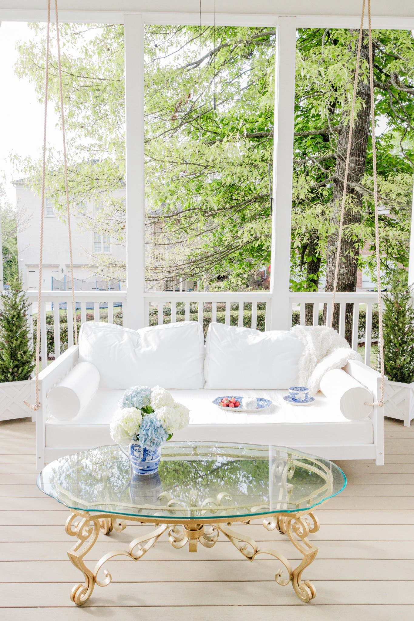 Literally the best porch swing bed you’ll ever invest in. It has changed the way we spend time outside, and that is priceless ☀️

#LTKHome