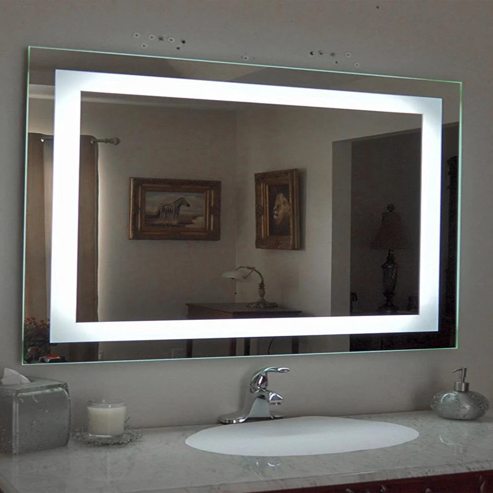 Ktaxon Anti-fog Wall Mounted Lighted Vanity Mirror LED Bathroom Mirror Anti Fog and IP67 Waterpro... | Walmart (US)