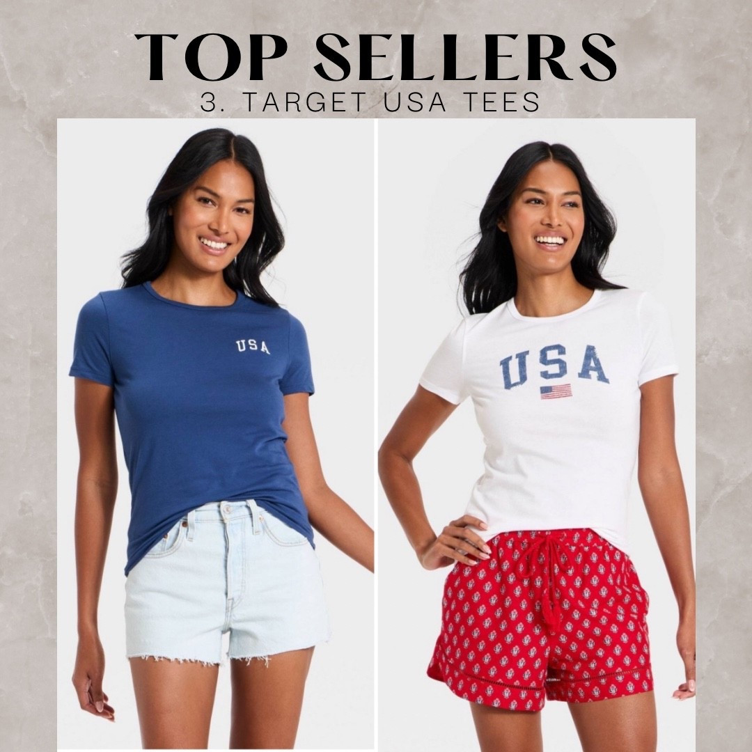 Weekly best seller! 
Target USA shirts

#LTKgrwm #LTKootd #LTKmomlife