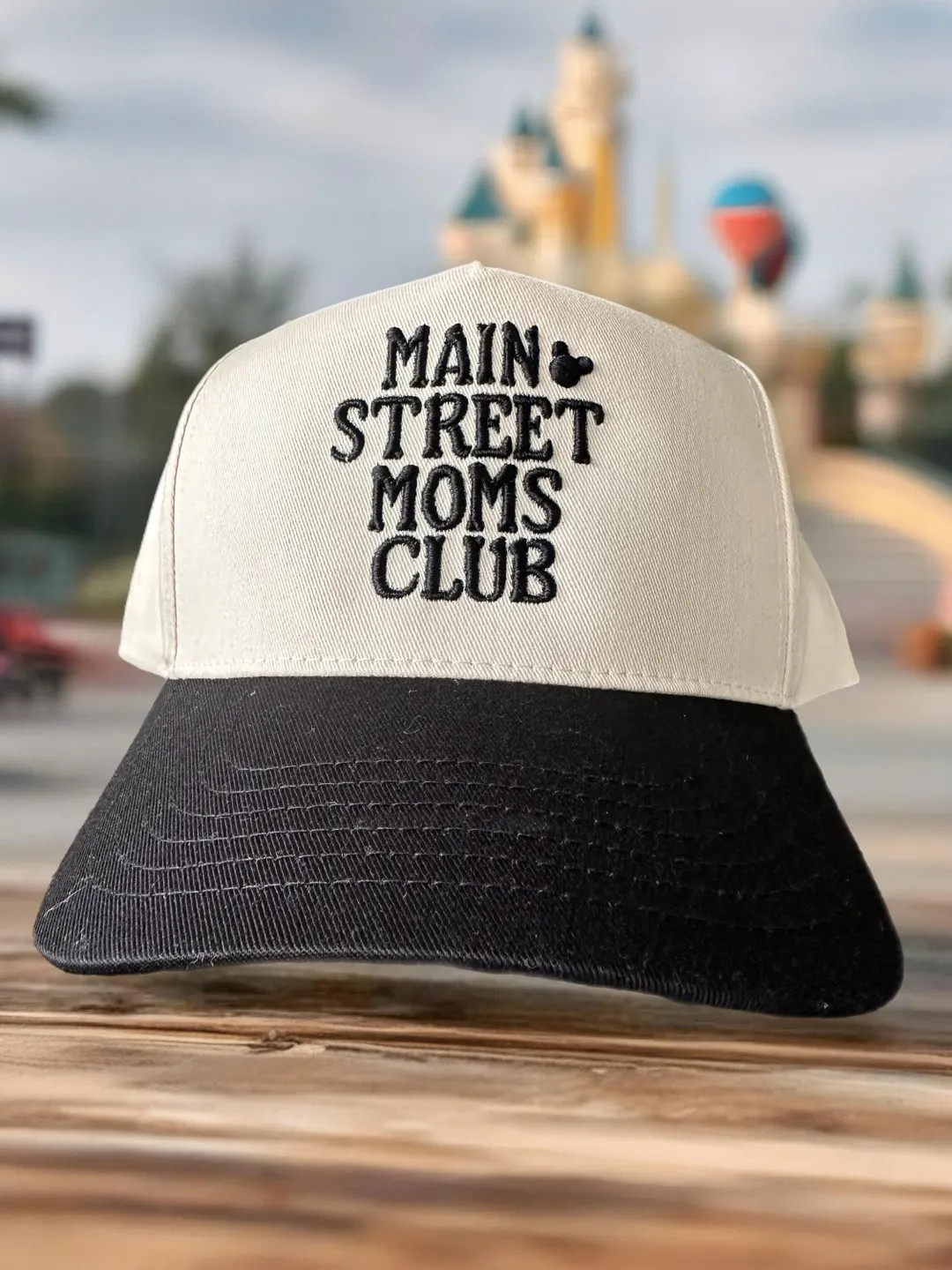 Mom Hat \u2022 Main Street Moms Club Trucker \u2022 Embroidered Park Hat \u2022 Cute Mom Gift \u2... | Etsy (Global)