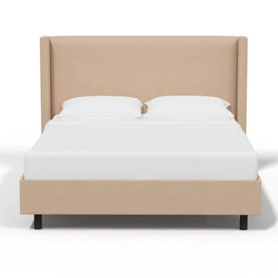 Hanson Upholstered Wingback Platform Bed | Wayfair North America