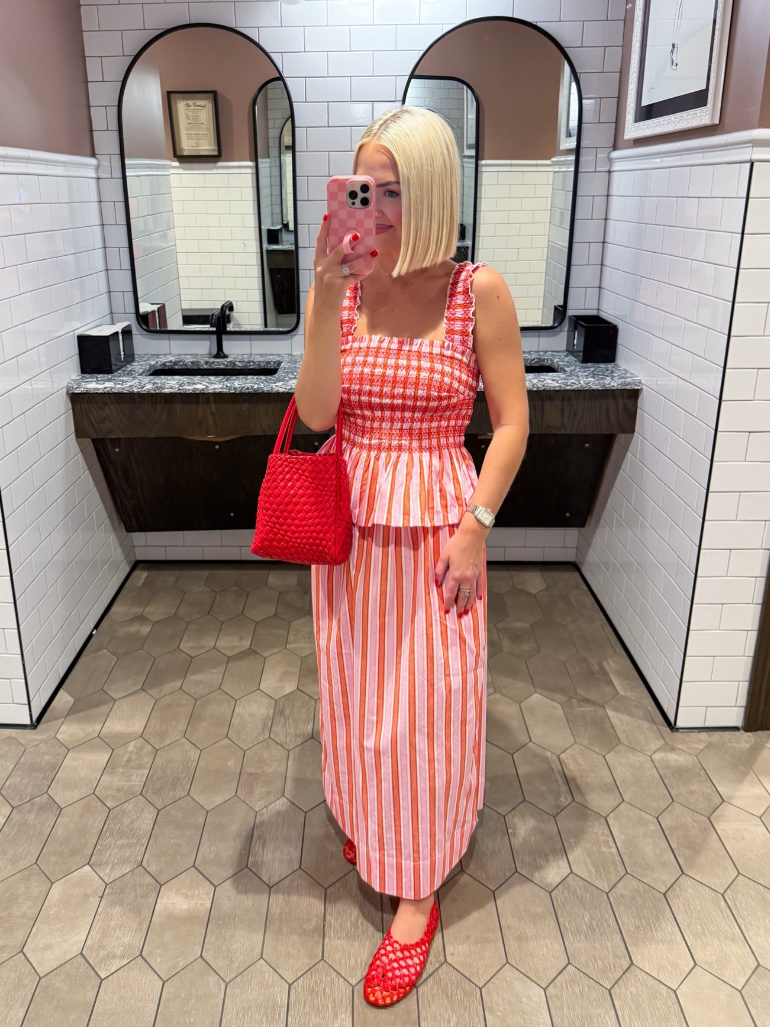 XS in both :)

#LTKmomlife #LTKootd #LTKPetite
