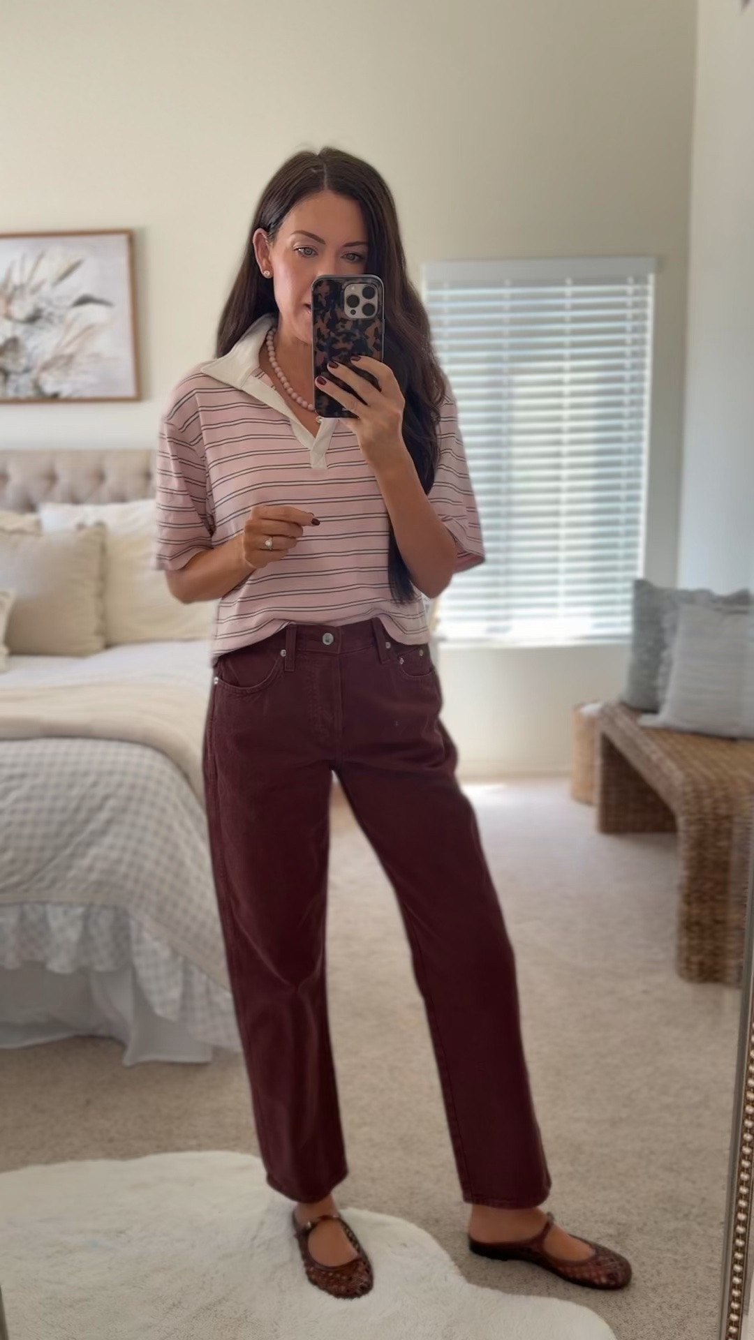 Top on sale for $14!!! Wearing a small
Jeans in a 2 regular
Jelly sandals run tts

#LTKSaleAlert #LTKSeasonal #LTKmomlife