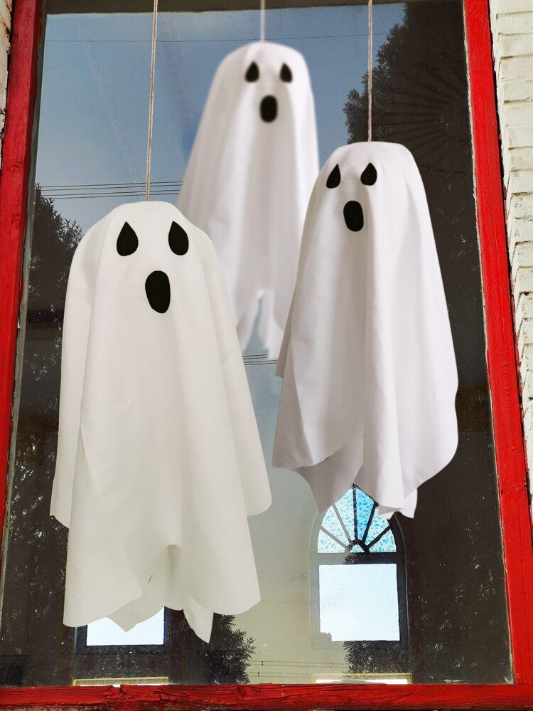1pc Halloween Ghost Garden Sign | SHEIN