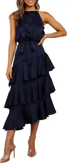 Seychelle Asymmetric Tiered Dress | Nordstrom