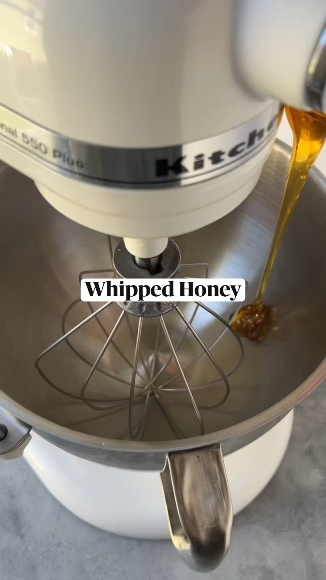 INGREDIENTS

Stand mixer fitted with whisk
1 pint honey
Crostini
Goat cheese
Rosemary

INSTRUCTIONS

1. Pour honey into mixer bowl and turn on high.
2. Whip for 10-20 minutes or until honey turns white and becomes thicker.
3. Pour into glass containter, and serve on crostinis topped with goat cheese and rosemary. Enjoy!

#feedfeed #whippedhoney #food52 #imsomartha #ainttooproudtosweet

#LTKsalealert #LTKSeasonal #LTKhome