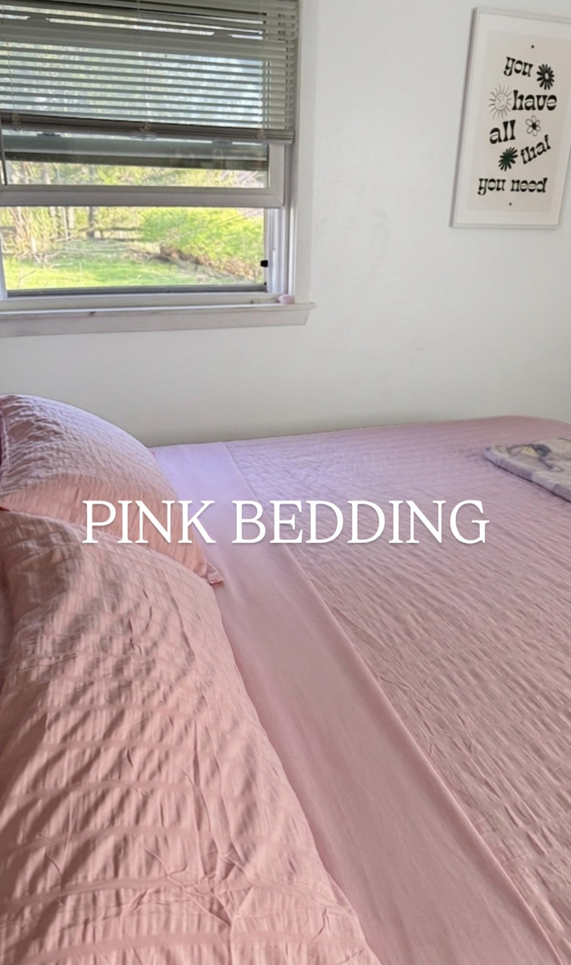 I have actually bought this exact bedding set 4x. Twice in white, once in brown and now pink. It’s so affordable but comes with ALL the pieces and is so comfy!

#LTKmorningroutine #LTKmomlife #LTKMothersDay