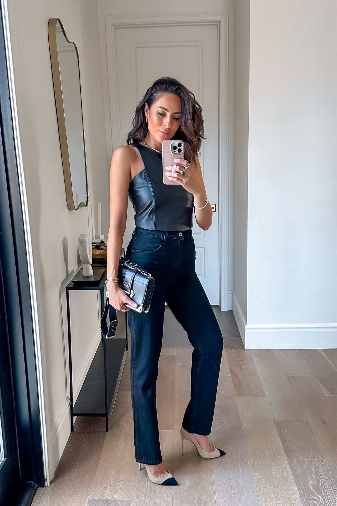 Love these straight jeans! A clean polished look that’ll take you from office to night out! 
Use code: LUCY10 for my top! 🖤
Size 25 regular 

#LTKSeasonal #LTKFind #LTKsalealert