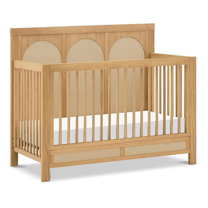 Namesake Eloise 4-in-1 Convertible Crib in Honey and Performance Sand Eco-Weave, GREENGUARD Gold ... | Amazon (US)