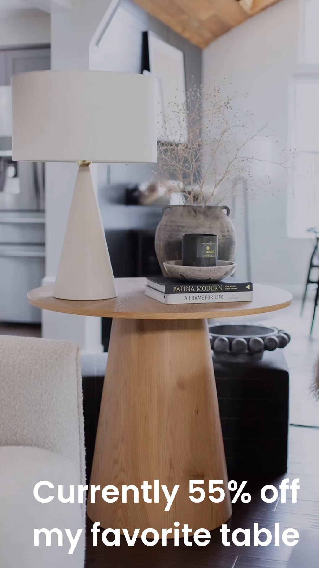 This sculptural round pedestal table is 55% off and such a versatile statement piece.
I’m using it in our living room as a functional accent table, and it looks like a high-end custom piece.
It comes in 3 colors, making it easy to fit into so many spaces.


#LTKHome #LTKSaleAlert