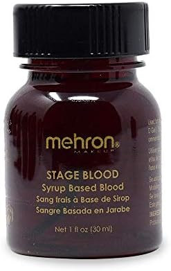 Amazon.com: Mehron Makeup Stage Blood (1 oz) (Bright Arterial) | Amazon (US)