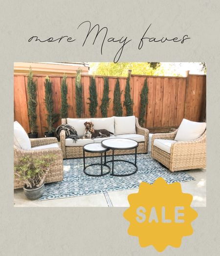Top seller on this affordable, nicely made outdoor patio set! Comes with covers as well. I’ve had mine a few years and it’s holding up fabulously! Still on sale for $400 off 🙌🏻🙌🏻

#LTKSeasonal #LTKFind #LTKsalealert
