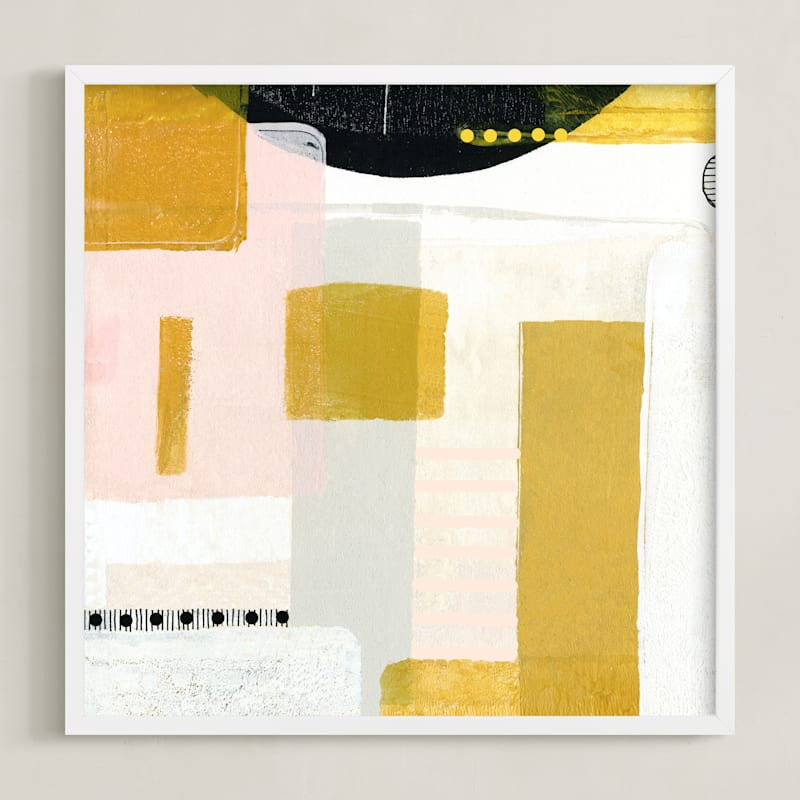 "Sunny and dots III" - Open Edition Fine Art Print by Jaqui Falkenheim. | Minted
