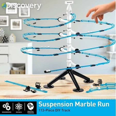 Discovery Experiment Merchsource Toy Marble Run 132pc Suspension | Walmart (US)