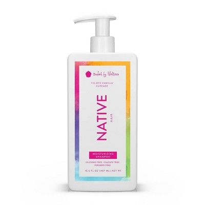 Native x Baked by Melissa Tie-Dye Vanilla Cupcake Moisturizing Shampoo - 16.5 fl oz | Target