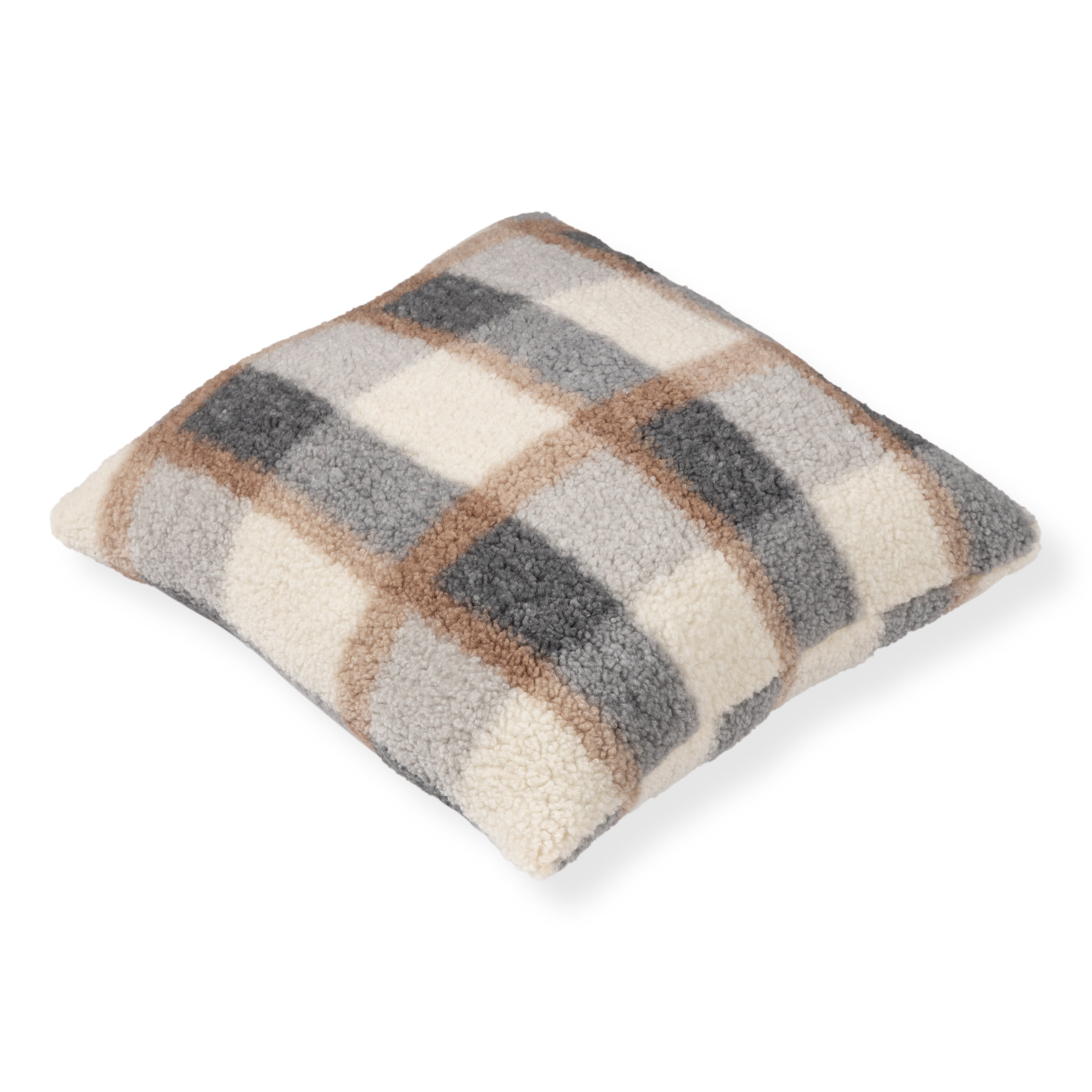 Mainstays Decorative Throw Pillow, Plaid, Multi, 18" Square, Single Pillow - Walmart.com | Walmart (US)