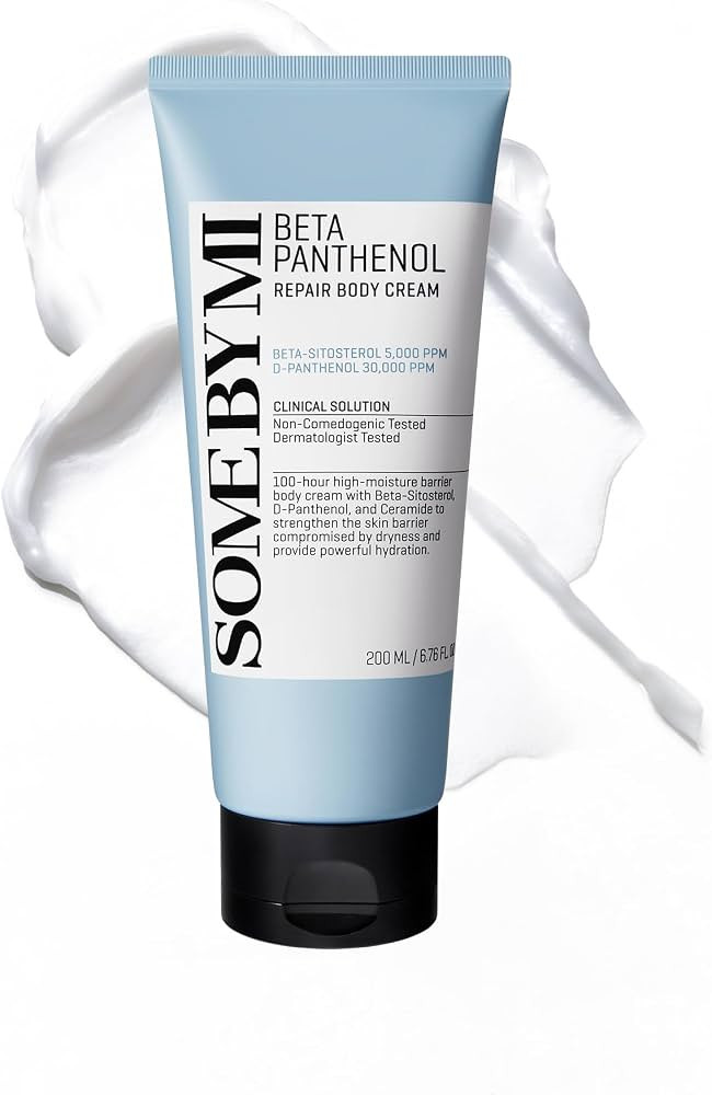 SOME BY MI Beta-Panthenol Repair Body Cream - 6.76Oz, 200ml - Hydrating and Redness-Soothing Dail... | Amazon (US)