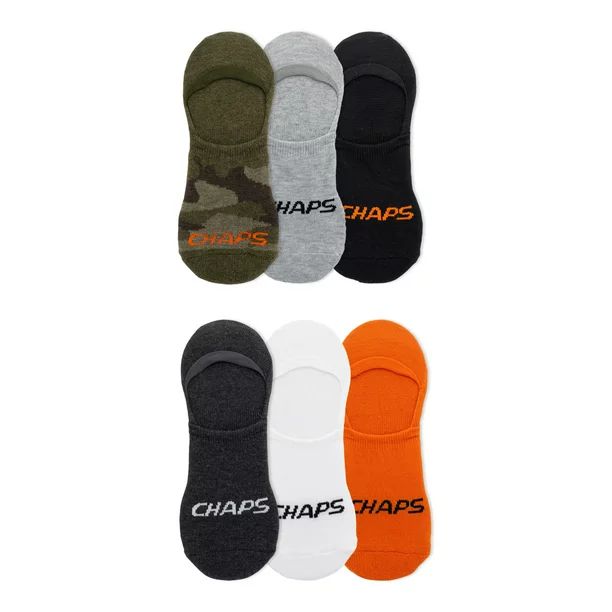 Chaps Sport Men's Camoflage High Cut Liner Socks 6-Pair Pack - Walmart.com | Walmart (US)