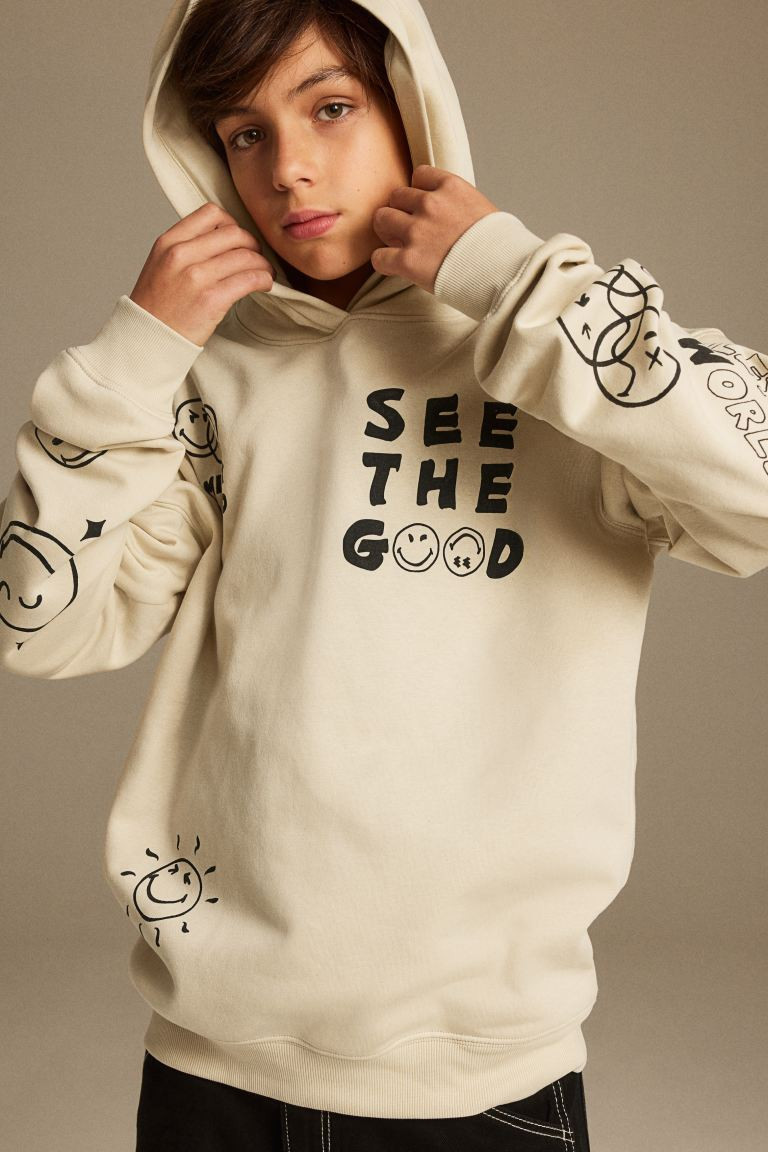 Oversized Printed Hoodie | H&M (US + CA)