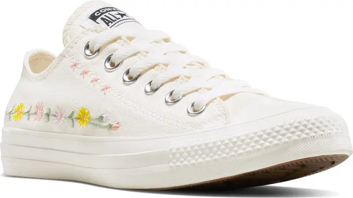 Converse Gender Inclusive Chuck Taylor® All Star® Ox Embroidered Low Top Sneaker | Nordstrom | Nordstrom