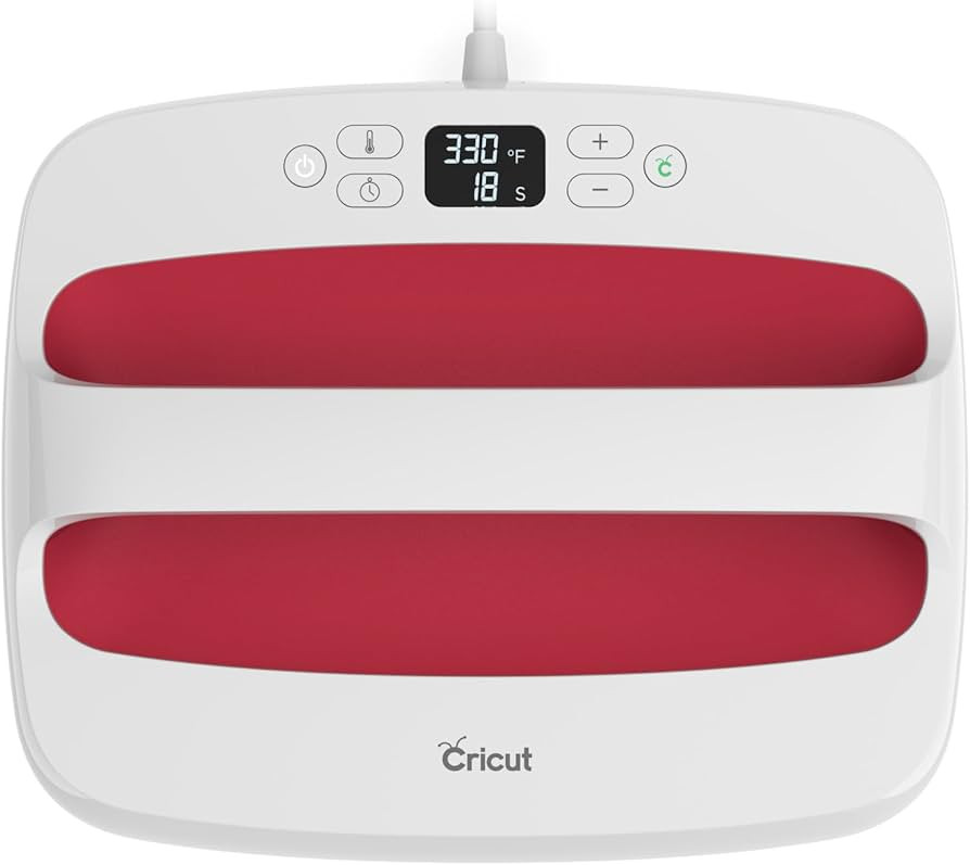 Cricut EasyPress 2 Heat Press Machine (12 in x 10 in), Ideal for T-Shirts, Tote Bags, Pillows, Ap... | Amazon (US)