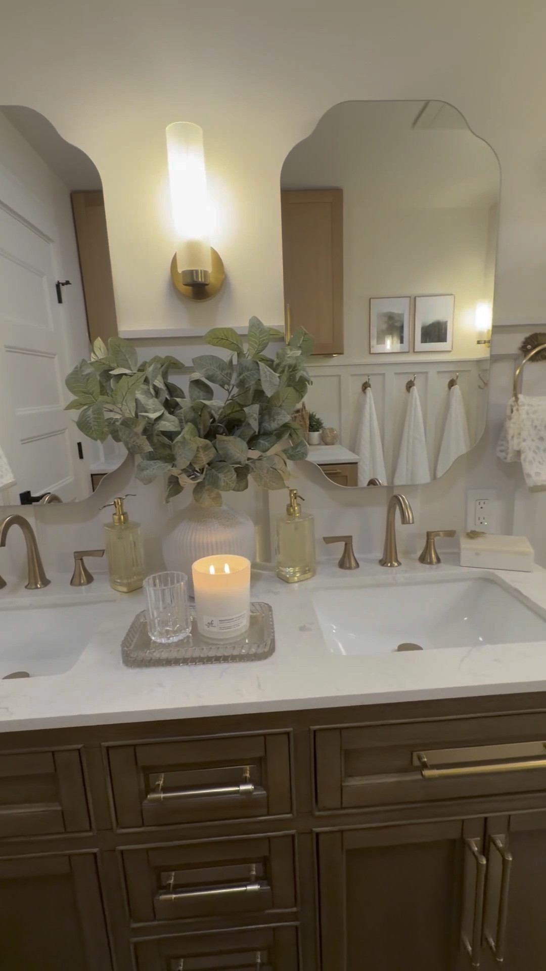 Built for real life, styled with intention. This bathroom does it all, combining thoughtful design with practical living. 

 #LTKHome