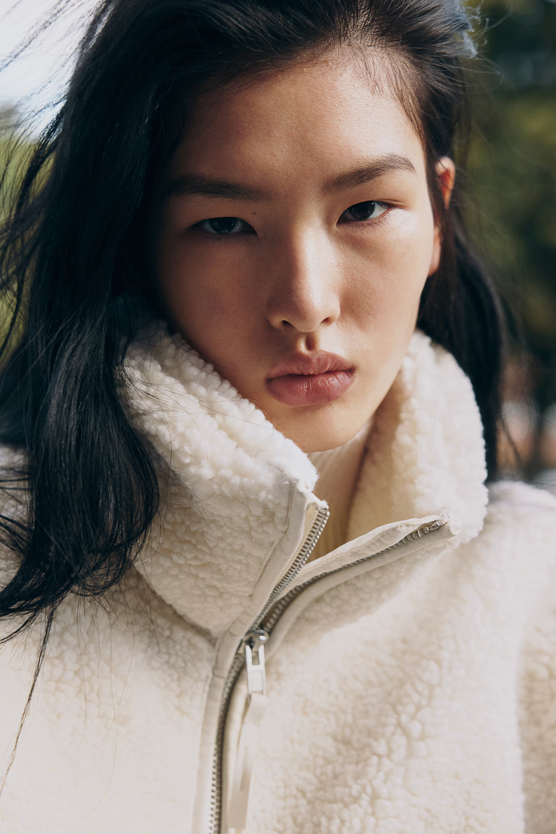 Loose teddy jacket | H&M (UK, MY, IN, SG, PH, TW, HK)