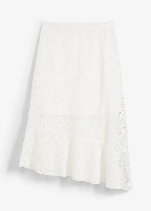 Midirock mit Spitze | Bonprix DE