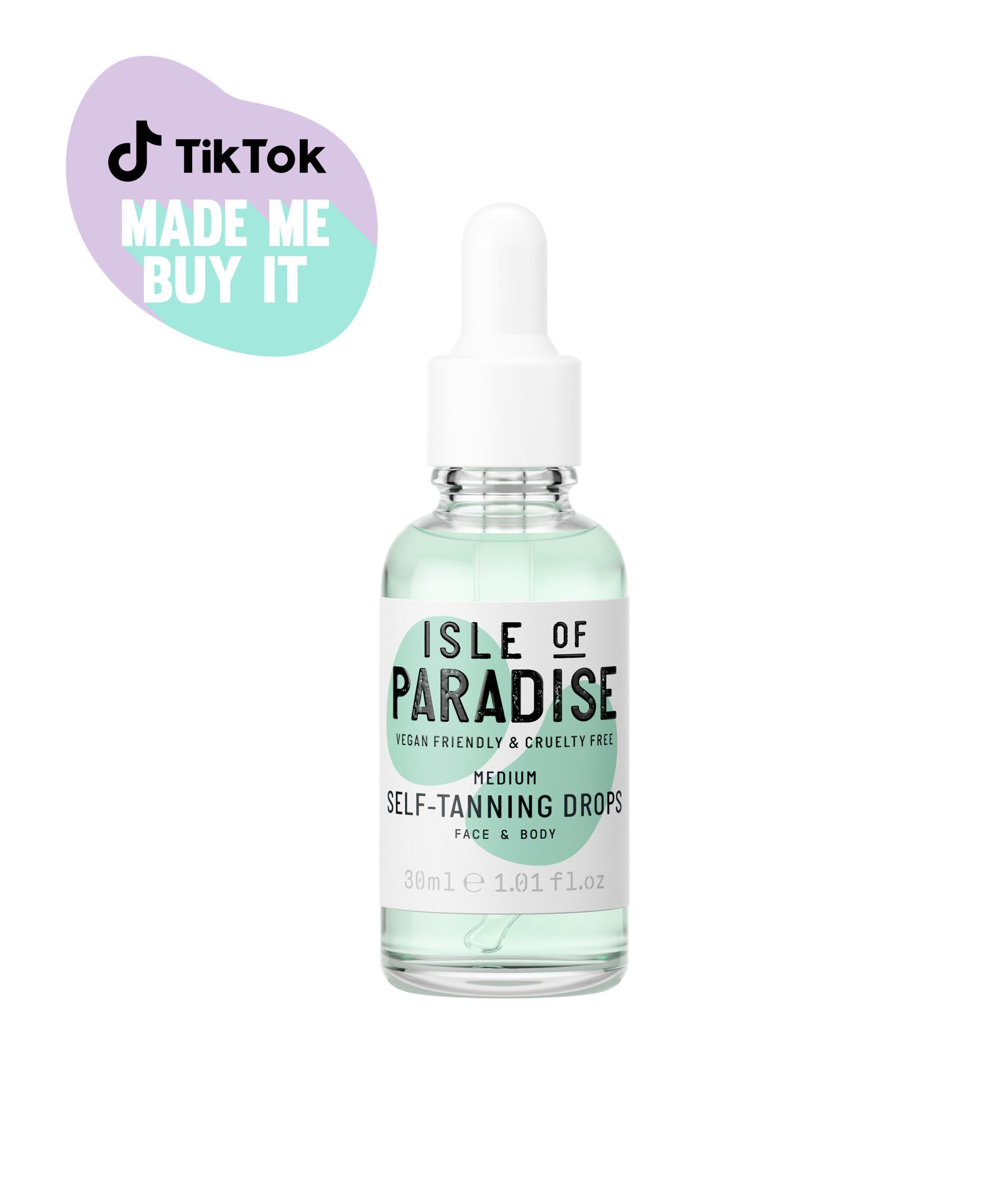 Medium Tanning Drops | Isle of Paradise | Isle of Paradise