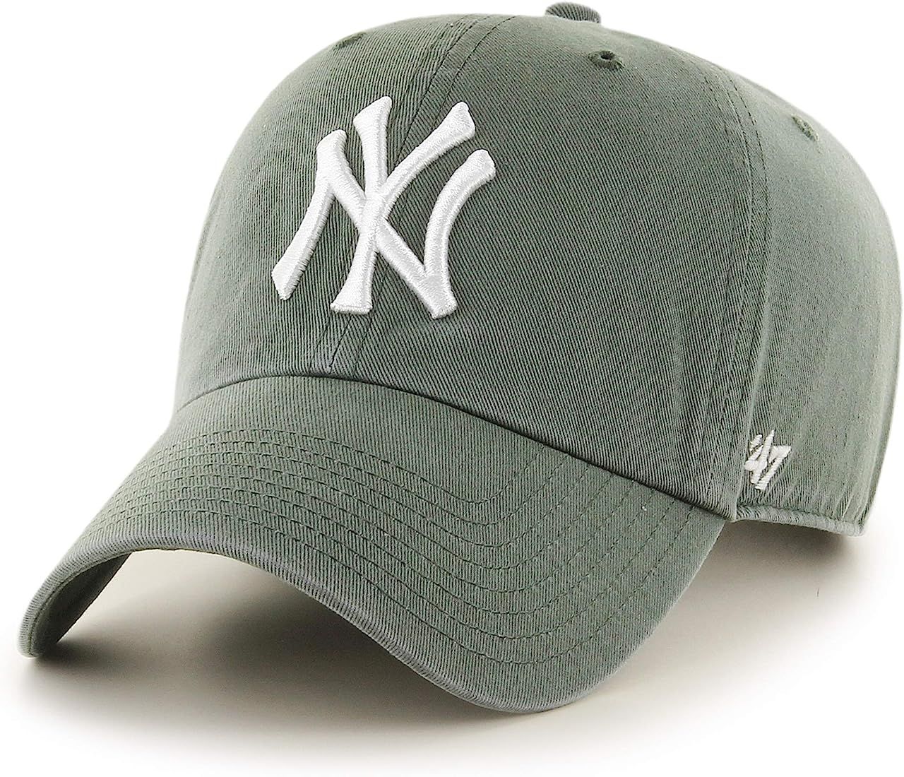 '47 New York Yankees Black/Black MLB Clean Up Cap | Amazon (CA)