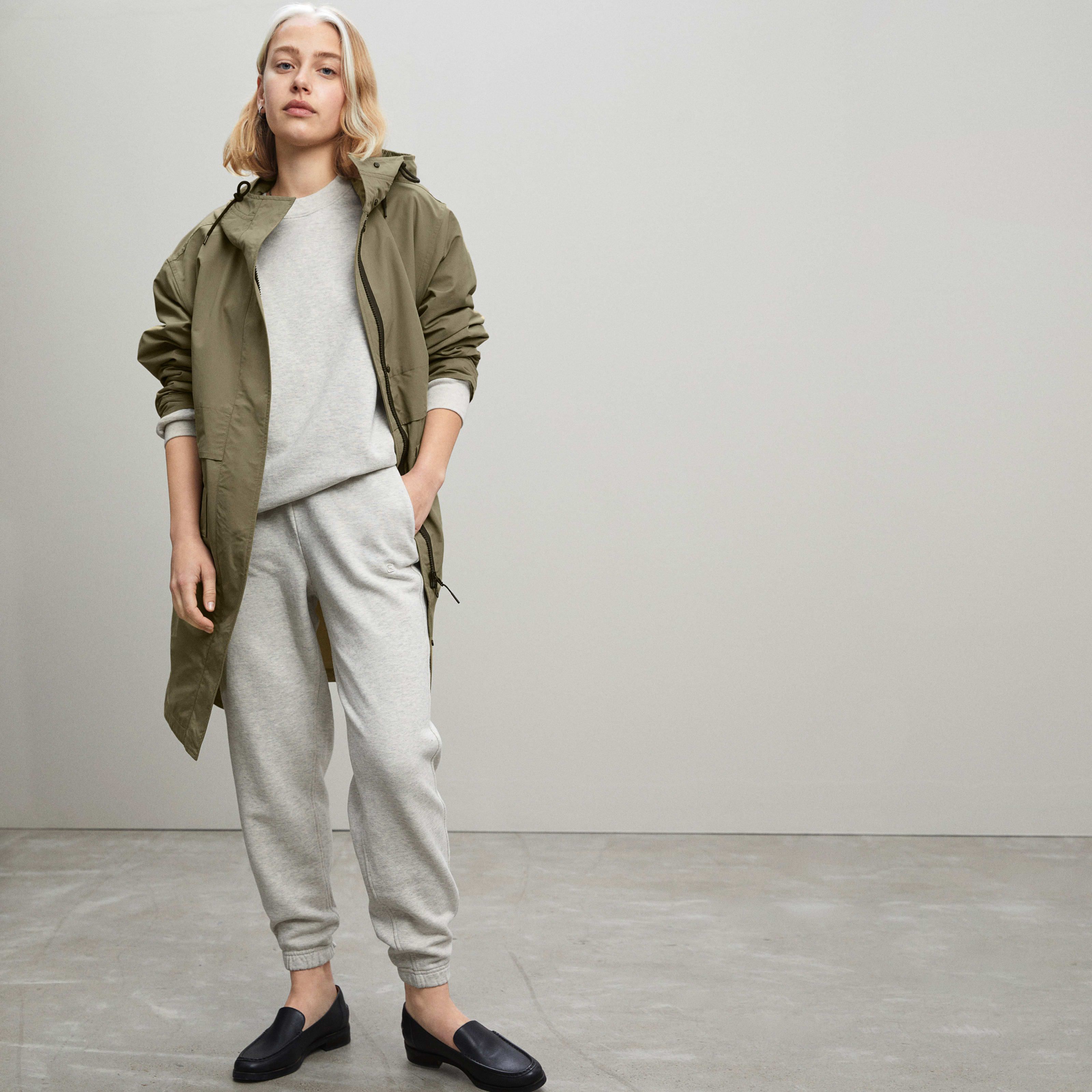 Women's ReNew Anorak Jacket by Everlane in Bay Leaf, Size XL | Everlane