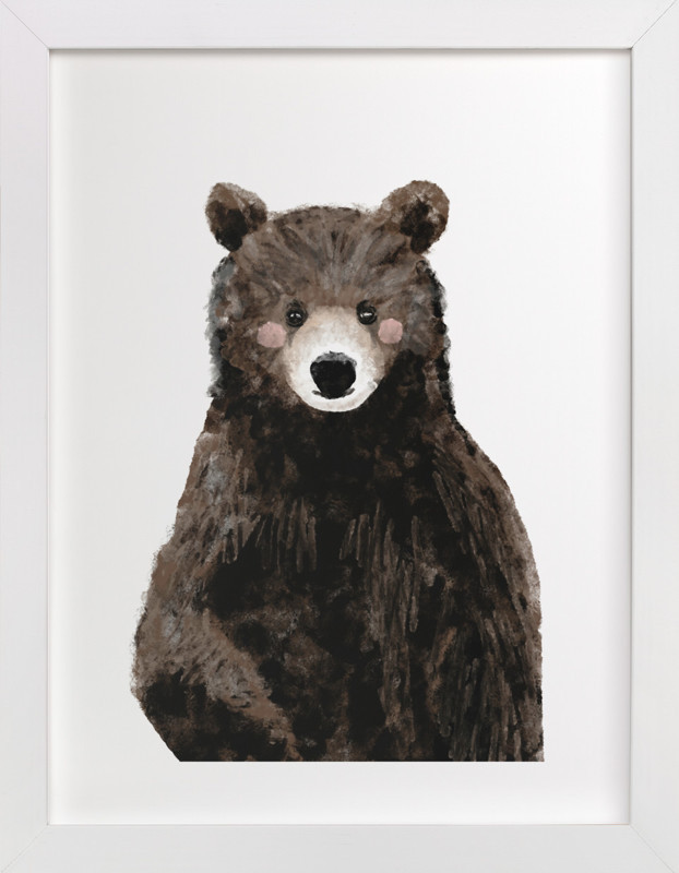 "Baby Animal.Bear" - Limited Edition Art Print by Cass Loh. | Minted