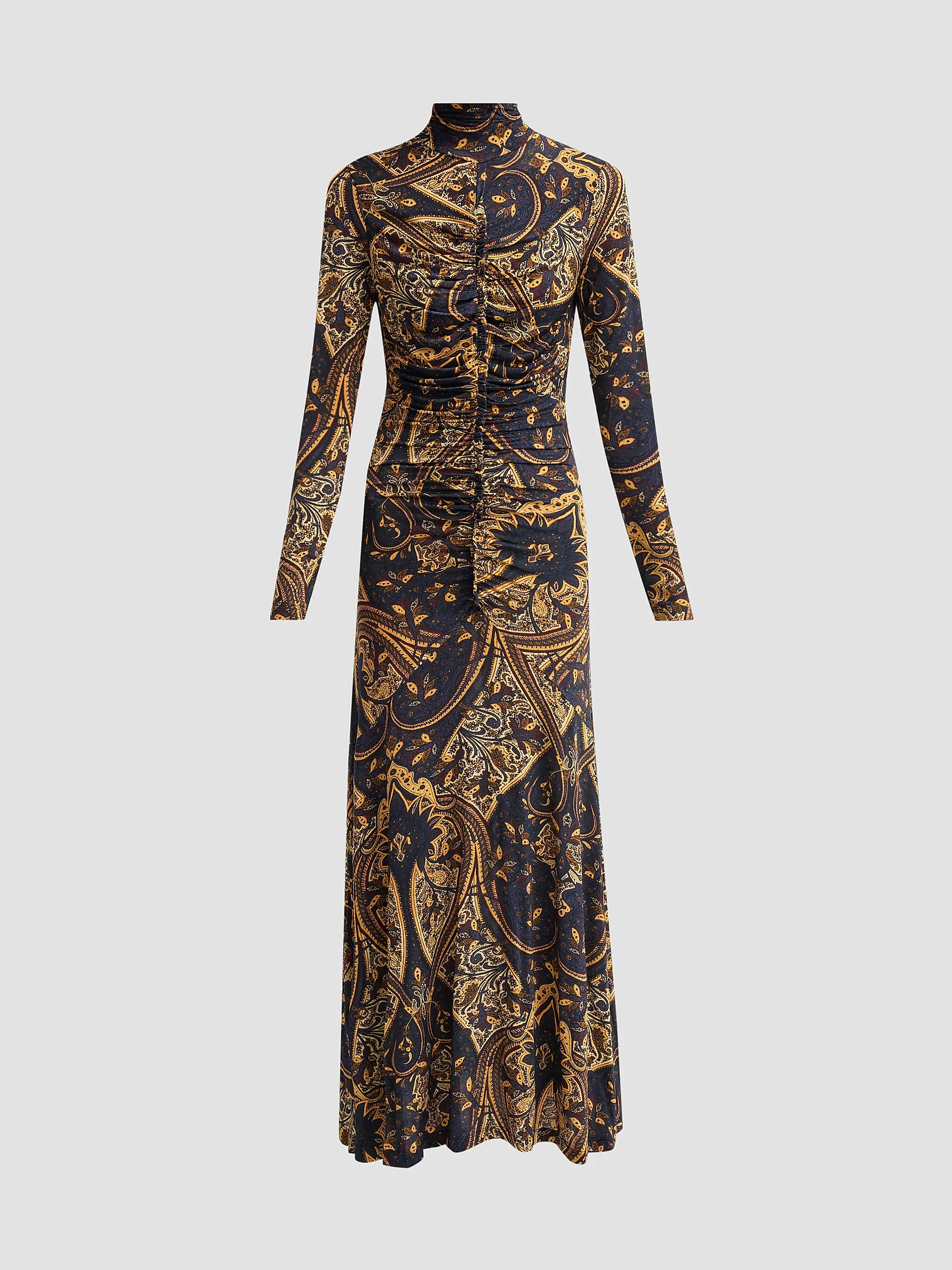 Ida Gathered Seam Maxi Dress | Saks Fifth Avenue