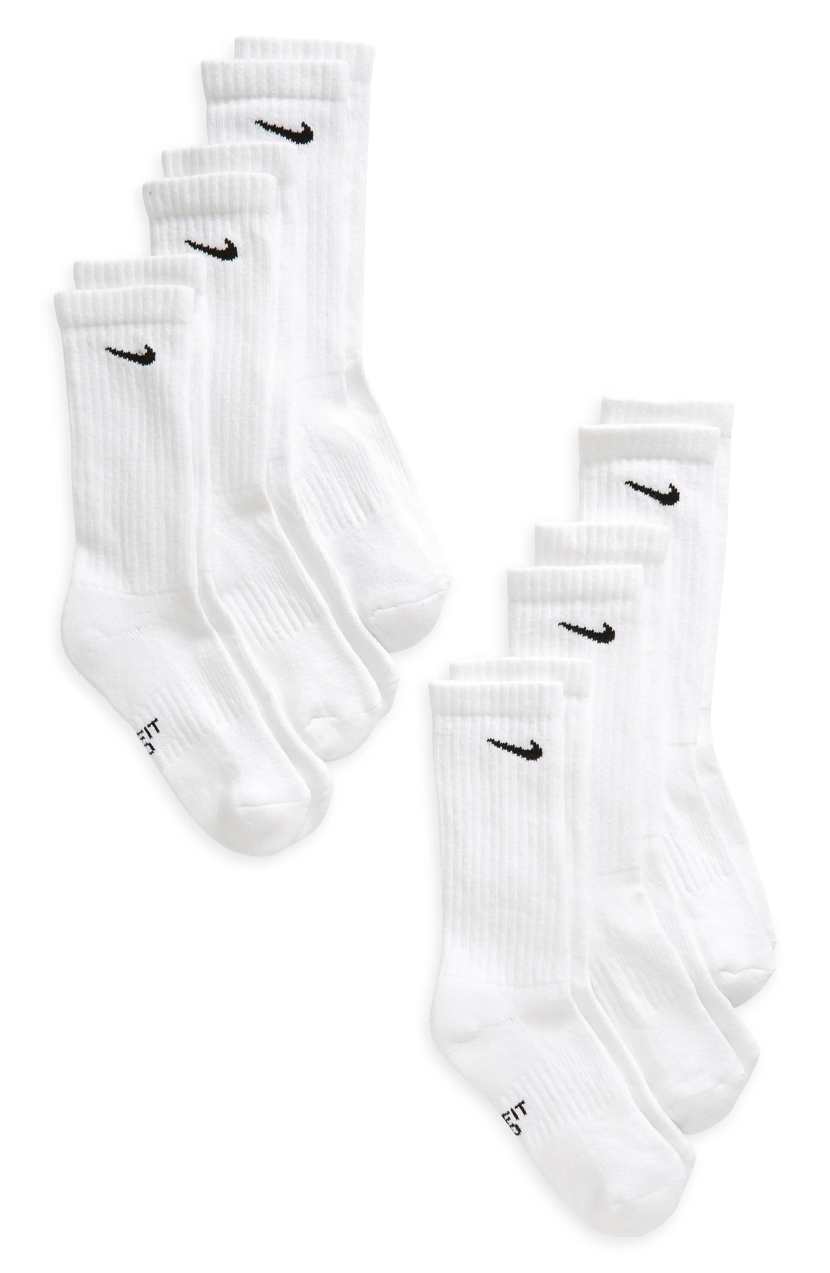 Pack of 6 Everyday Cushioned Crew Socks (Men) | Nordstrom | Nordstrom