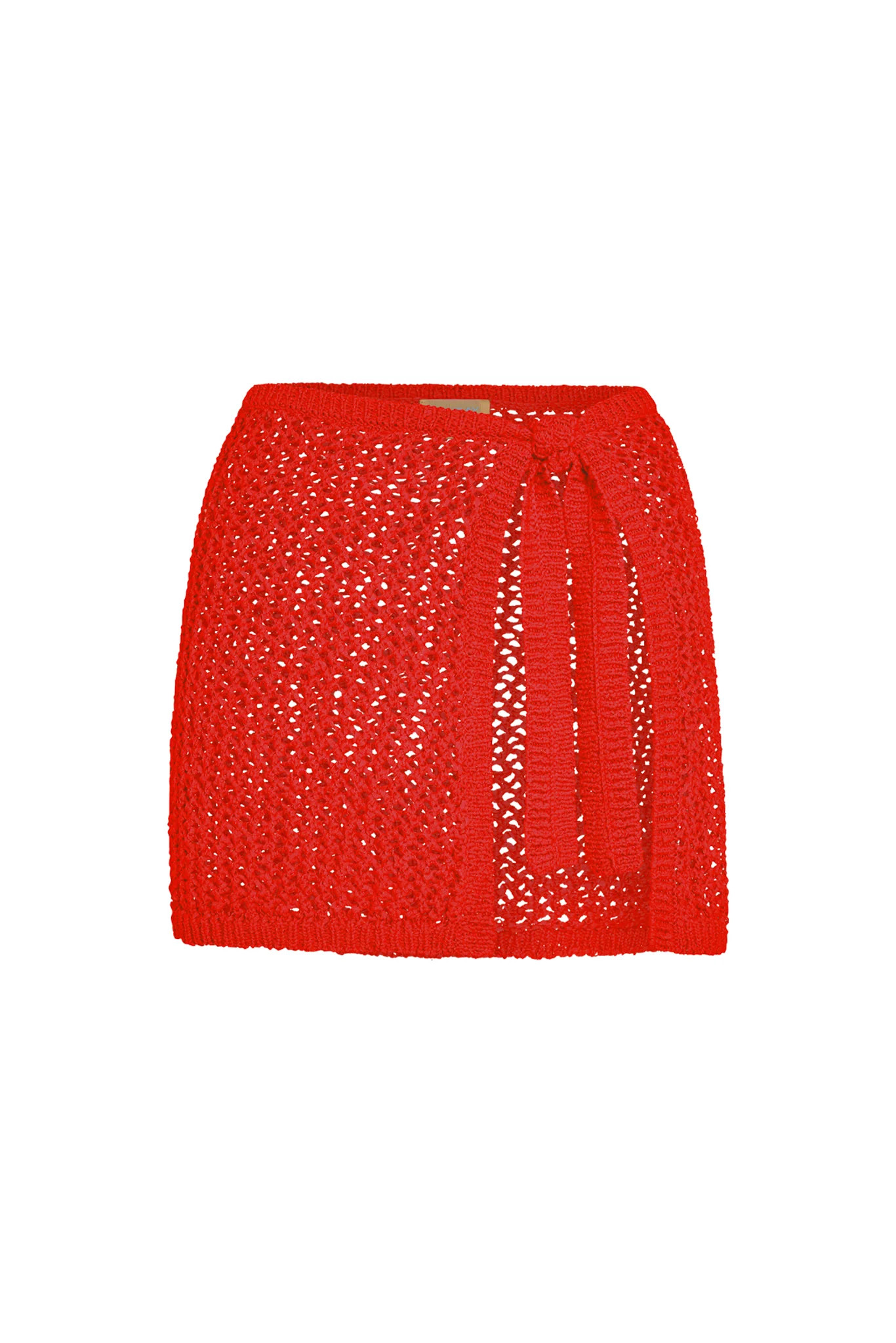 Santa Marta Sarong - Chili Pepper Petit Crochet | Monday Swimwear