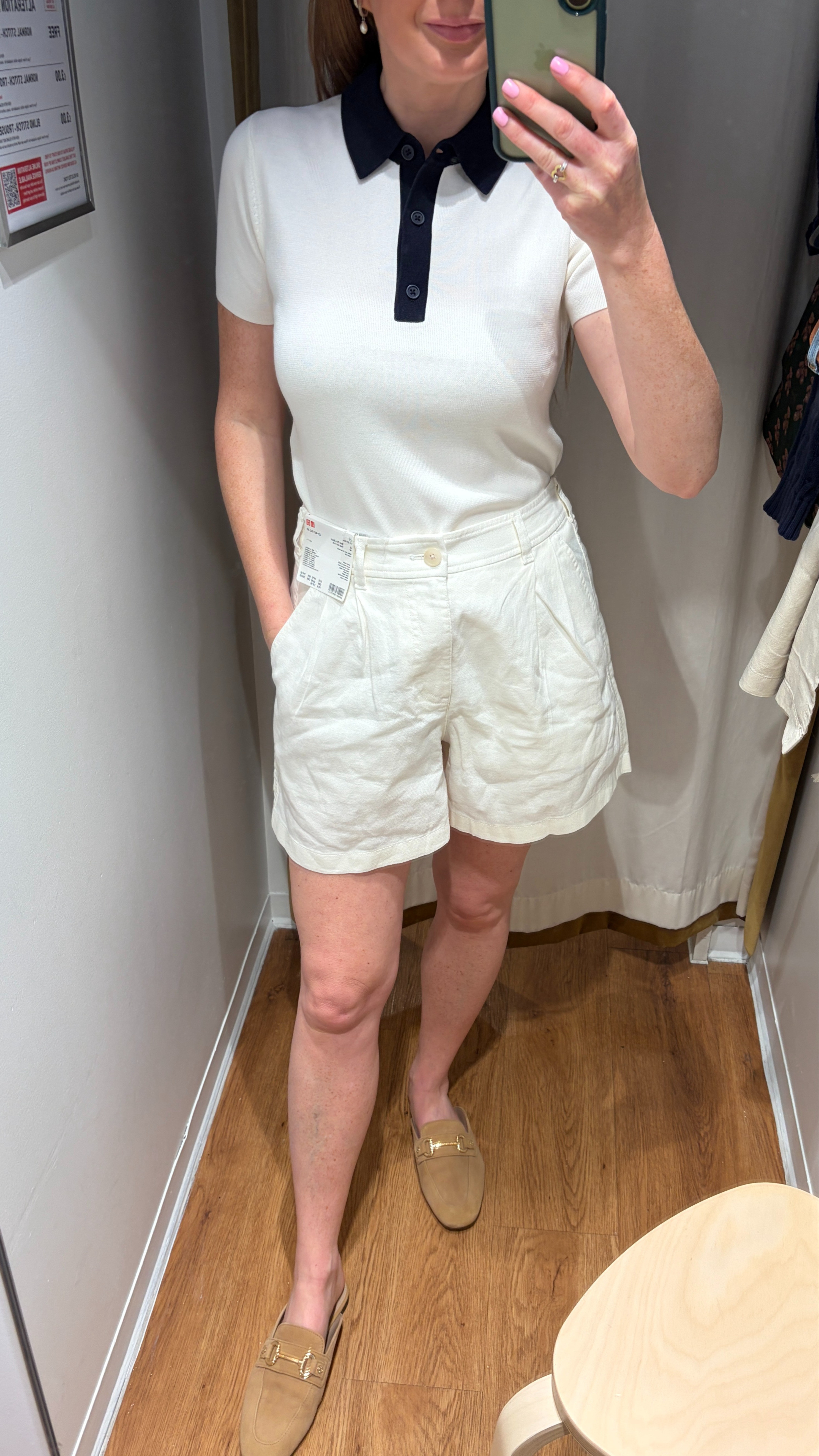 Summer staples done right 🤍🖤

This contrast collar polo and linen blend shorts from UNIQLO are giving effortless quiet luxury. The quality is amazing for the price, and these are the kind of timeless pieces you'll wear year after year.

Wearing a size Small in both. 

 #LTKuk #LTKsummer #LTKtravel