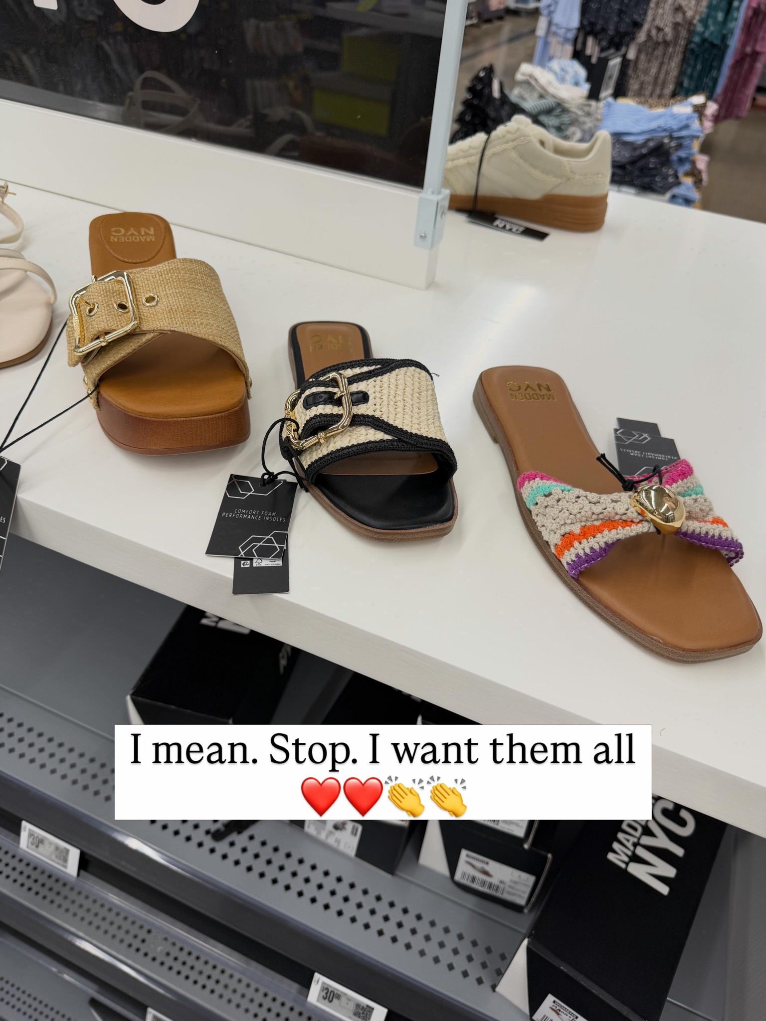 Summer sandals at Walmart! #walmartfashion