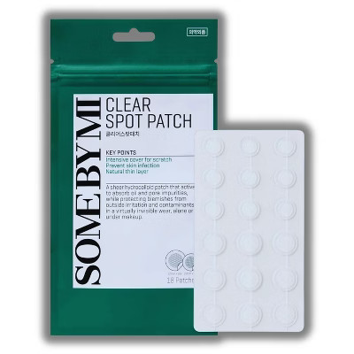 SOME BY MI 30 Days Miracle Clear Spot Patch (18 pcs) - Waterproof & Makeup-Friendly Spot Patch for Acne & Blemishes | Target