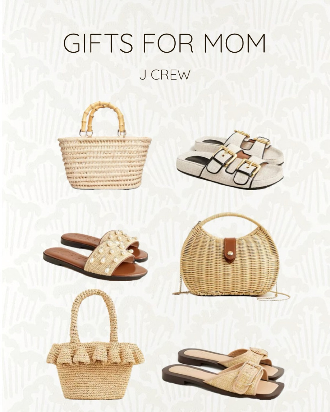 J CREW Gifts for Mom 🤎

#LTKGiftGuide #LTKitbag #LTKshoecrush