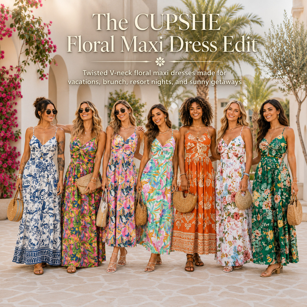 @Cupshe Summer Chic | V Neck Sleeveless Floral Flowy Maxi Dress  ☀️

The CUPSHE Floral Maxi Dress Edit

CUPSHE floral maxi dresses that are made for vacations, brunch plans, resort nights, sunny getaways, and those summer moments where you want the outfit to feel feminine, flowy, and effortless.

I did the digging for you and pulled the twisted V-neck floral maxi dresses that instantly give that “packed for a pretty vacation” energy. 

The sleeveless fit, long flowy silhouette, floral prints, and twisted neckline make these feel flattering and elevated without being fussy.

These are perfect if you need a dress that works for more than one occasion — beach vacation dress, resort dinner outfit, cruise outfit, brunch dress, summer party dress, bridal shower guest dress, baby shower dress, casual wedding guest dress, or an easy warm-weather maxi you can style again and again.

Style it with sandals and a straw bag for daytime, or dress it up with heels, gold jewelry, soft curls, and a clutch for dinner or event plans. 

The prints are what make this one so good for saves because every color gives a different vibe — coastal blue, tropical floral, bright vacation color, citrus orange, soft garden print, or rich green resort energy.

Style notes:
CUPSHE floral maxi dress, Amazon vacation dress, twisted V neck maxi dress, sleeveless summer dress, floral print maxi dress, resort wear dress, beach vacation outfit, cruise outfit, brunch dress, summer party dress, bridal shower guest dress, baby shower dress, tropical vacation dress, flowy maxi dress, colorful summer dress, Amazon fashion finds, vacation packing finds.

🌺 Flowy, feminine & vacation-ready

↓ Everything is linked!

#LTKActive #LTKSaleAlert #LTKTravel