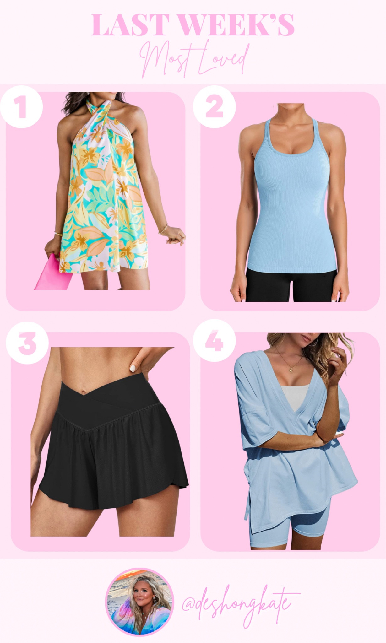 Last weeks best sellers 🦋 Best sellers. Most loved. Most purchased. Favorites. Amazon finds. Summer outfits. Top 5. 