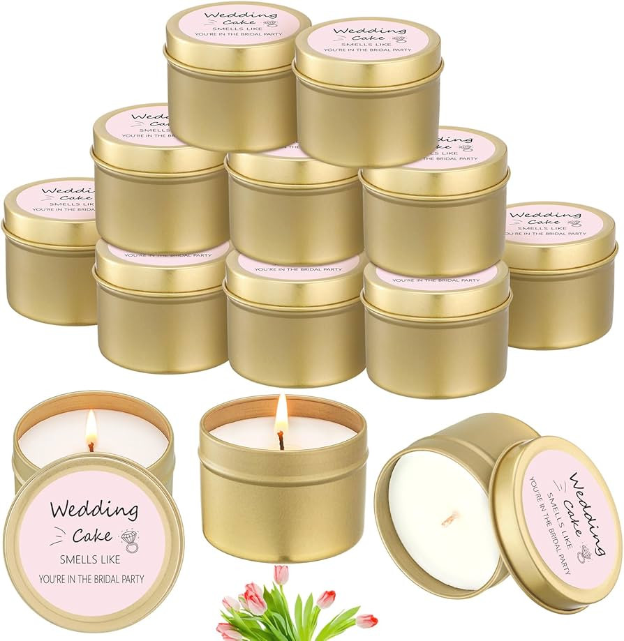 8 Pcs Bridesmaid Proposal Gifts Smells Like You're in The Bridal Party Candles Bridesmaid Gifts N... | Amazon (US)